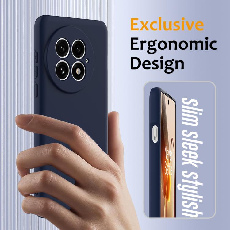 For OnePlus 13 Shockproof Silicone Magsafe Phone Case