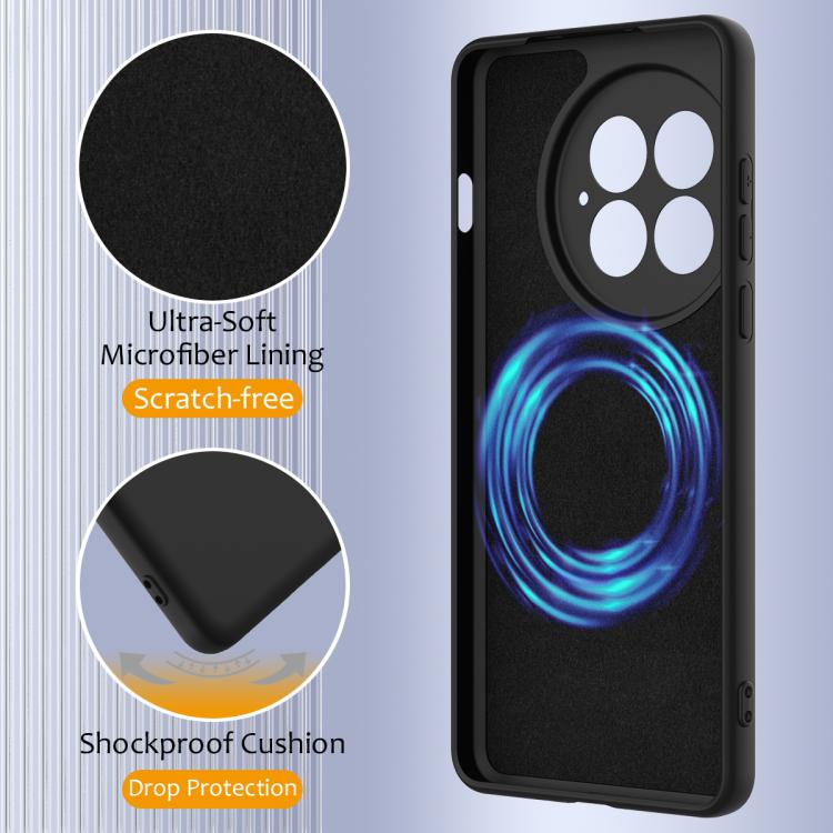 For OnePlus 13 Shockproof Silicone Magsafe Phone Case