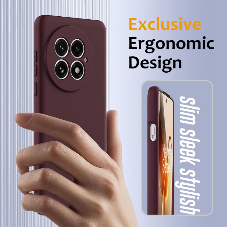 For OnePlus 13 Shockproof Silicone Magsafe Phone Case