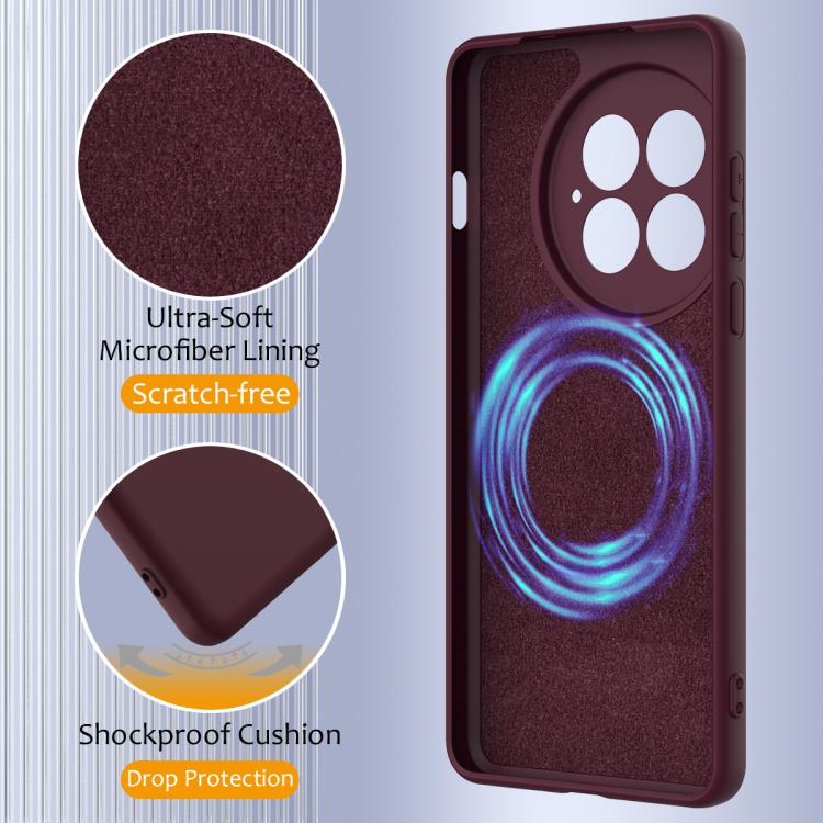 For OnePlus 13 Shockproof Silicone Magsafe Phone Case