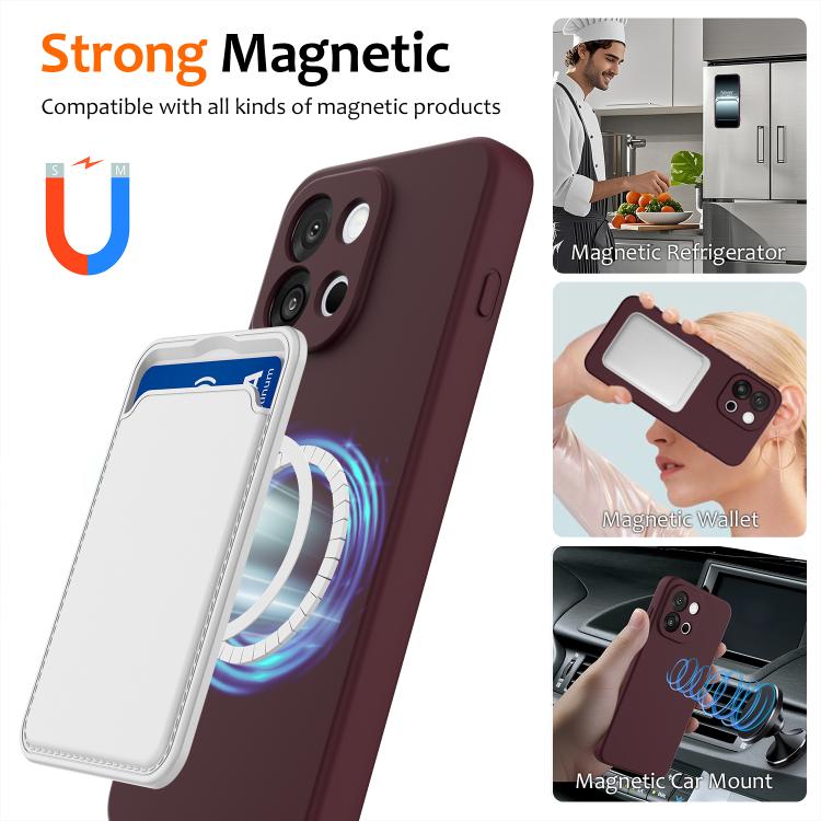 For OnePlus 13T / 13s Shockproof Silicone Magsafe Phone Case