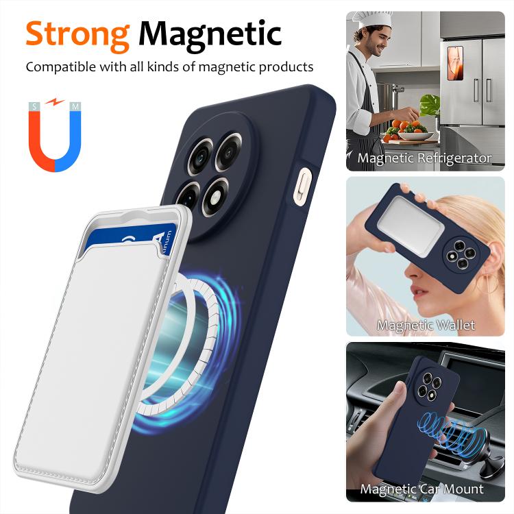For OnePlus 13R / Ace 5 / Ace 5 Pro Shockproof Silicone Magsafe Phone Case