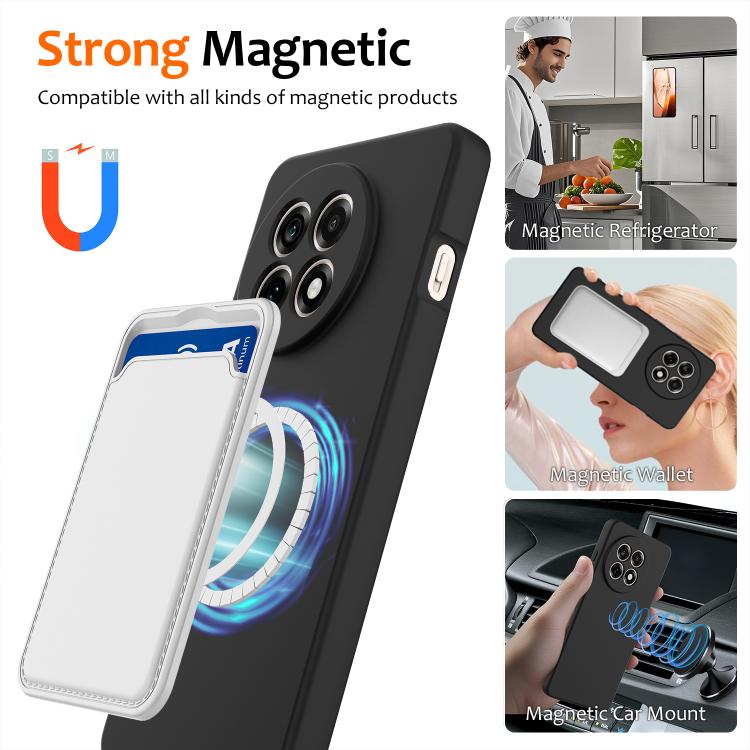 For OnePlus 13R / Ace 5 / Ace 5 Pro Shockproof Silicone Magsafe Phone Case