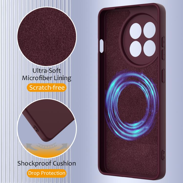 For OnePlus 13R / Ace 5 / Ace 5 Pro Shockproof Silicone Magsafe Phone Case