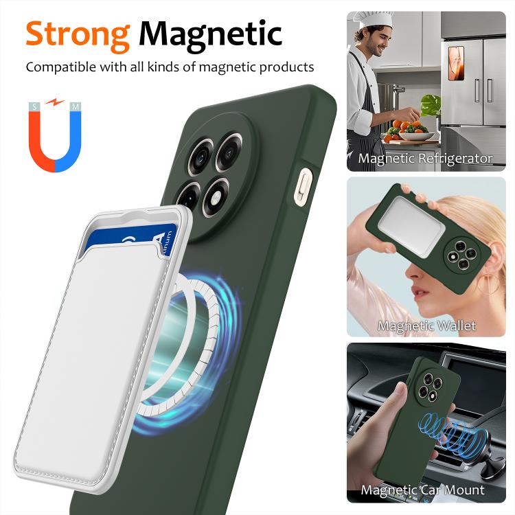 For OnePlus 13R / Ace 5 / Ace 5 Pro Shockproof Silicone Magsafe Phone Case