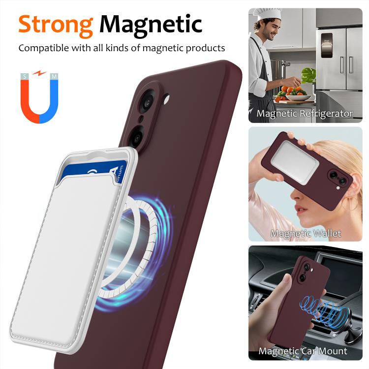 For OnePlus Ace 5 Racing / Nord CE5 Shockproof Silicone Magsafe Phone Case