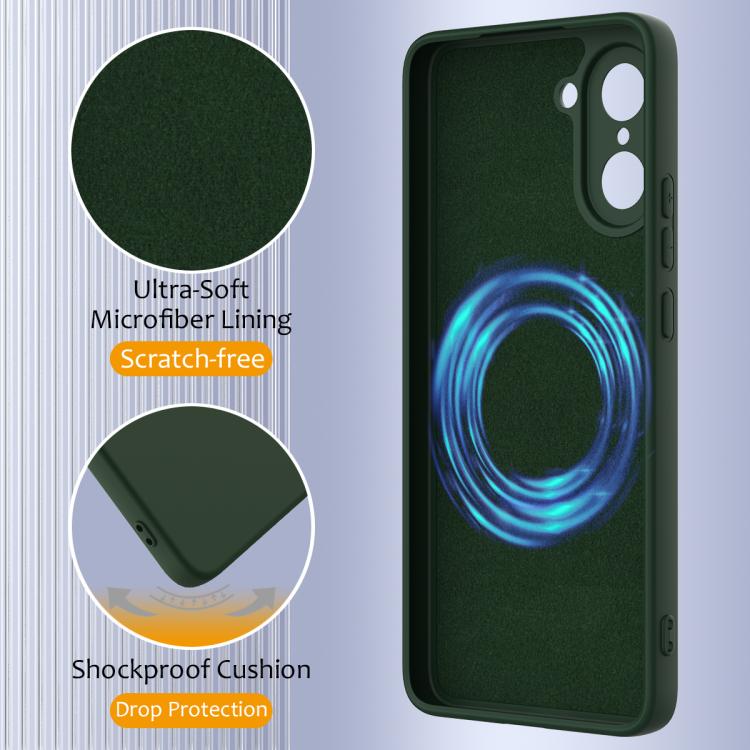 For OnePlus Ace 5 Racing / Nord CE5 Shockproof Silicone Magsafe Phone Case