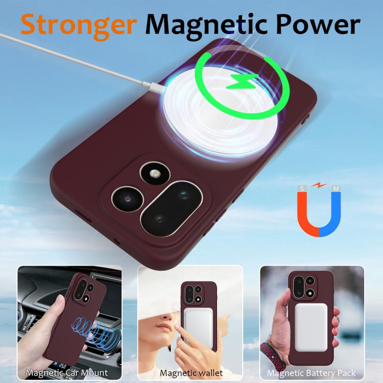 For OnePlus 15 Shockproof Silicone Magsafe Phone Case