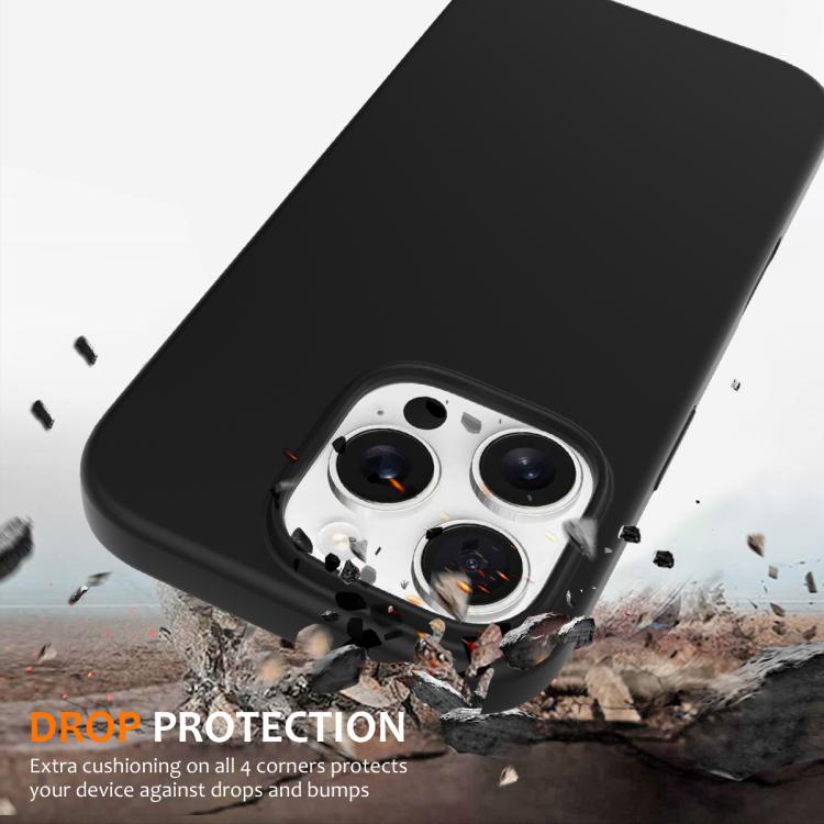 For iPhone 16 Pro Max Silicone Magsafe Phone Case with Camera Control Button