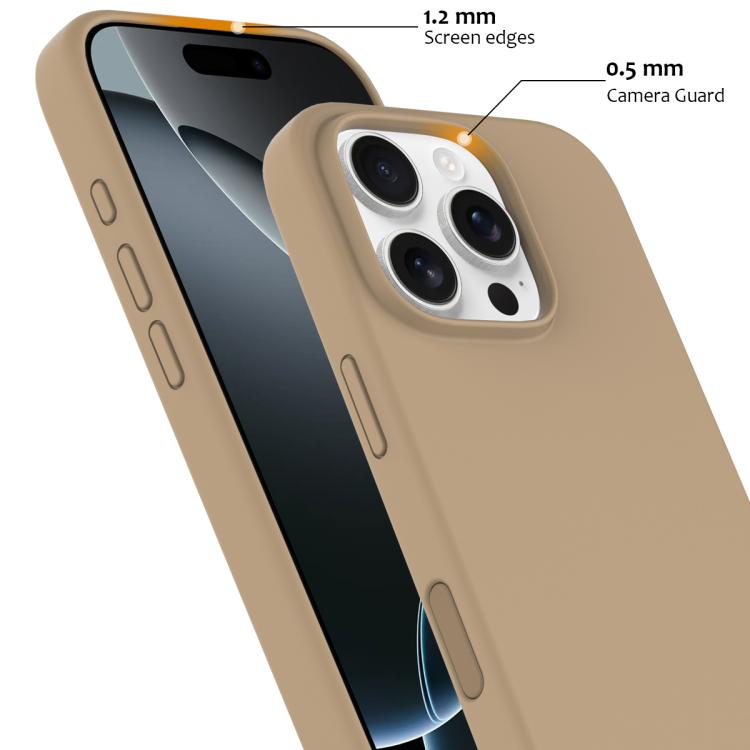 For iPhone 16 Pro Max Silicone Magsafe Phone Case with Camera Control Button