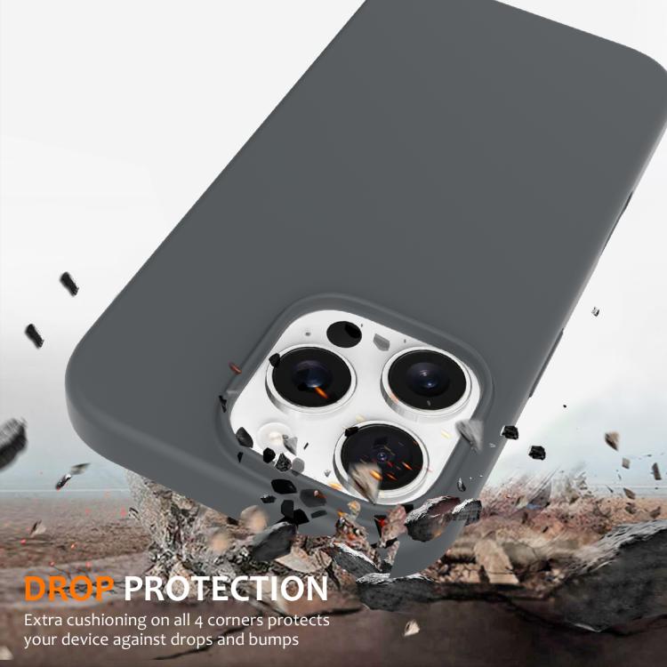 For iPhone 16 Pro Max Silicone Magsafe Phone Case with Camera Control Button