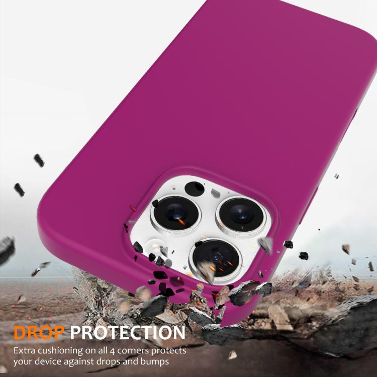 For iPhone 16 Pro Silicone Magsafe Phone Case with Camera Control Button
