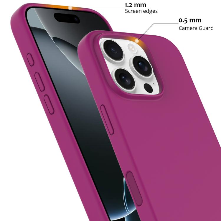 For iPhone 16 Pro Silicone Magsafe Phone Case with Camera Control Button