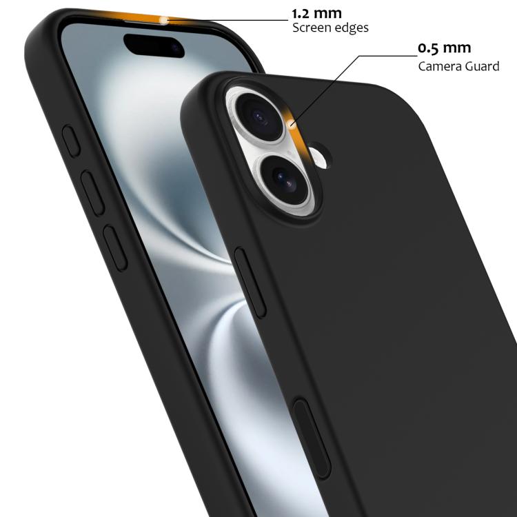 For iPhone 16 Plus Silicone Magsafe Phone Case with Camera Control Button