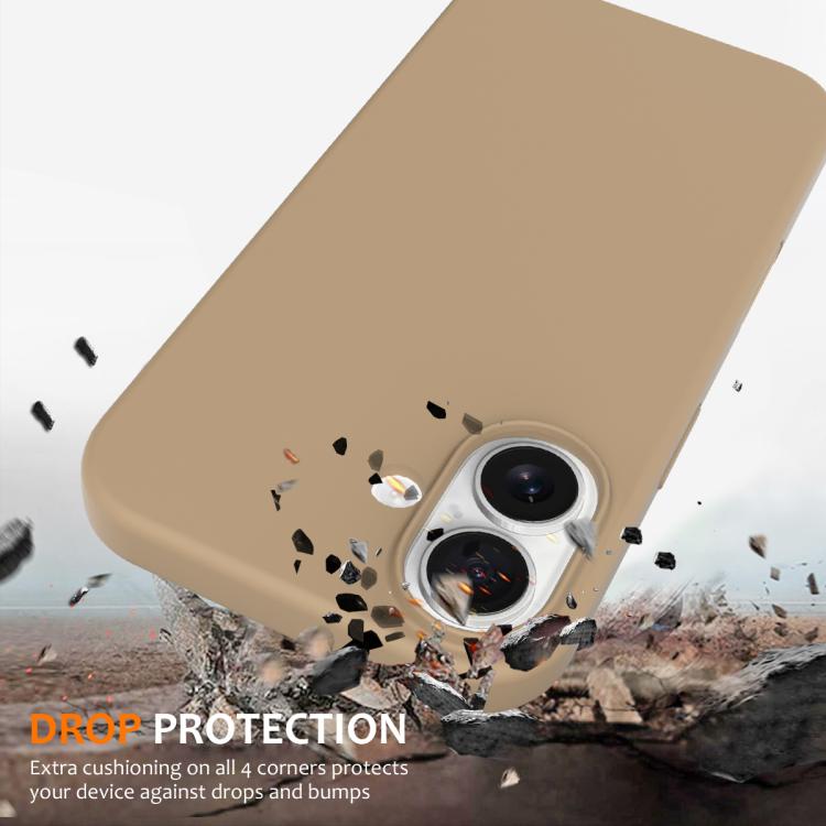 For iPhone 16 Plus Silicone Magsafe Phone Case with Camera Control Button