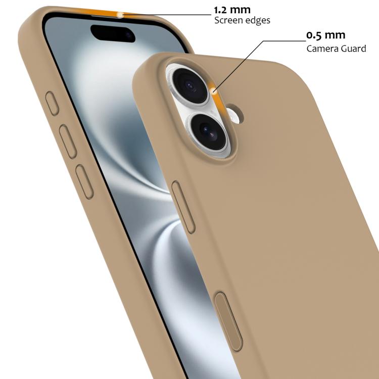 For iPhone 16 Plus Silicone Magsafe Phone Case with Camera Control Button