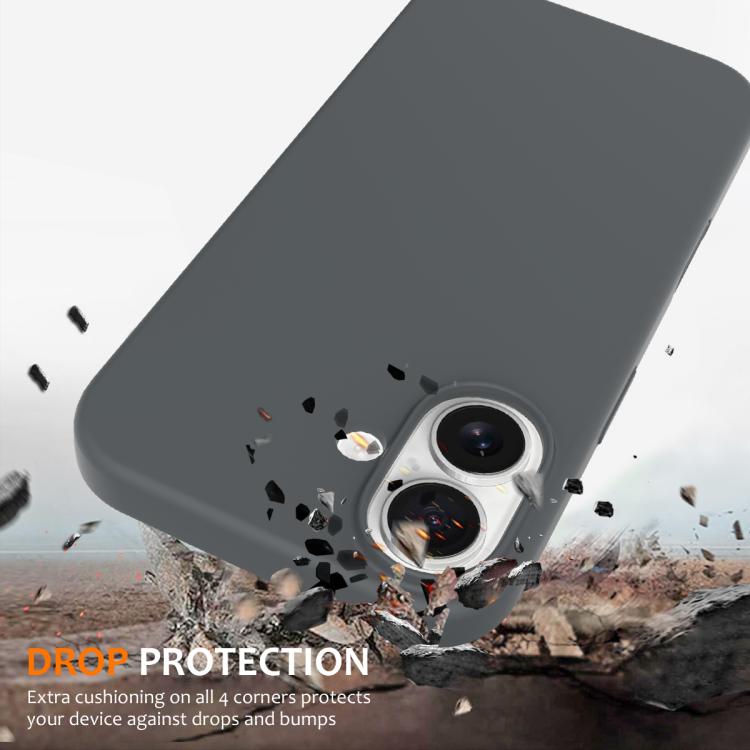 For iPhone 16 Plus Silicone Magsafe Phone Case with Camera Control Button