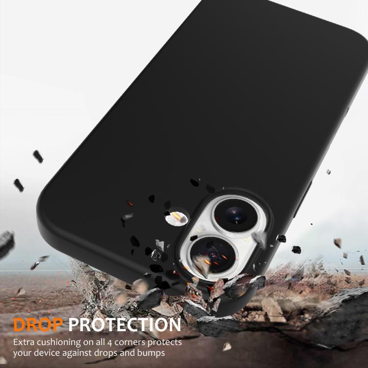 For iPhone 16 Silicone Magsafe Phone Case with Camera Control Button