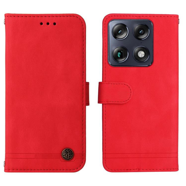 For Motorola Signature / Moto X70 Air Pro 5G Skin Feel Life Tree Metal Button Leather Phone Case