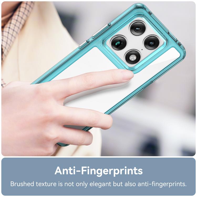For Motorola Edge 70 Ultra 5G Colorful Series Acrylic Hybrid TPU Phone Case