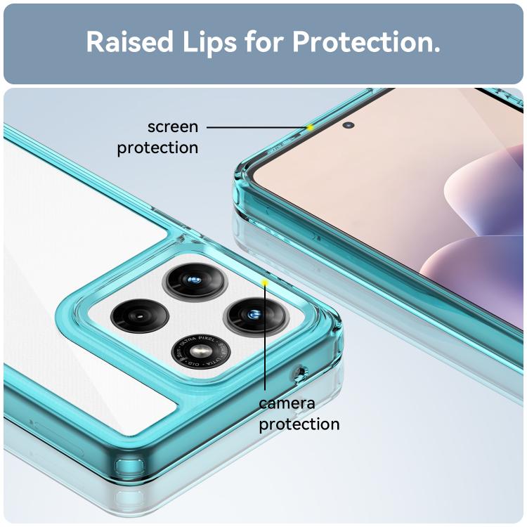 For Motorola Moto G Stylus 5G 2025 Colorful Series Acrylic Hybrid TPU Phone Case