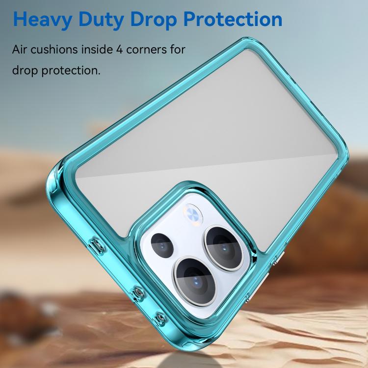 For OPPO Reno13 Global Colorful Series Acrylic Hybrid TPU Phone Case