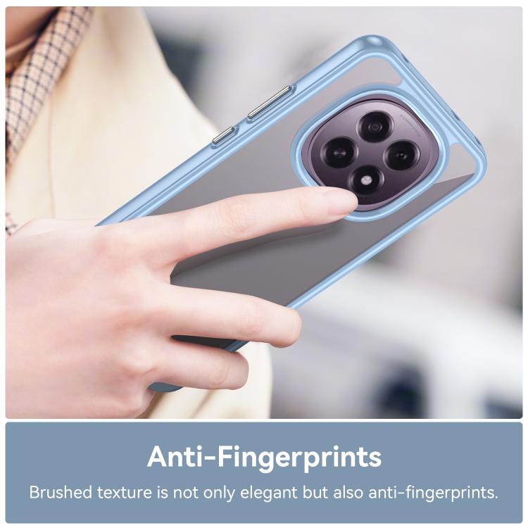 For OPPO F29 5G Colorful Series Acrylic Hybrid TPU Phone Case