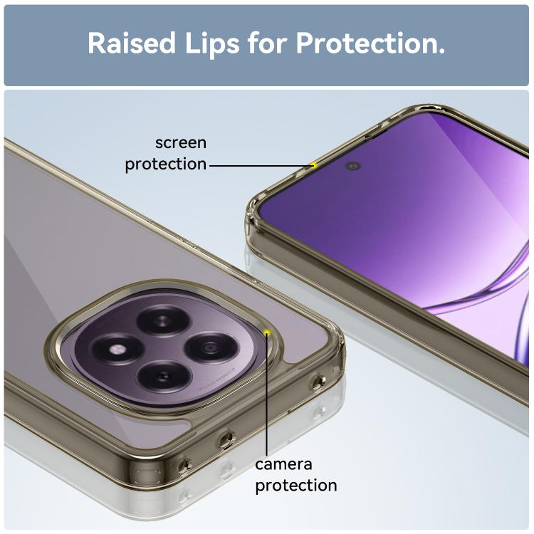 For OPPO F29 5G Colorful Series Acrylic Hybrid TPU Phone Case
