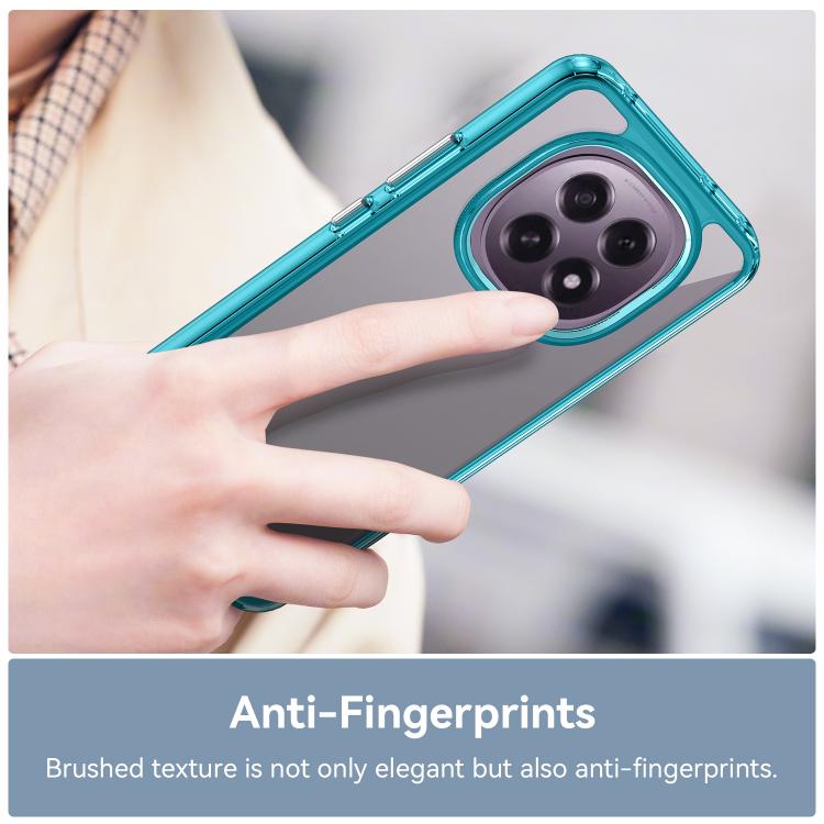 For OPPO F29 5G Colorful Series Acrylic Hybrid TPU Phone Case