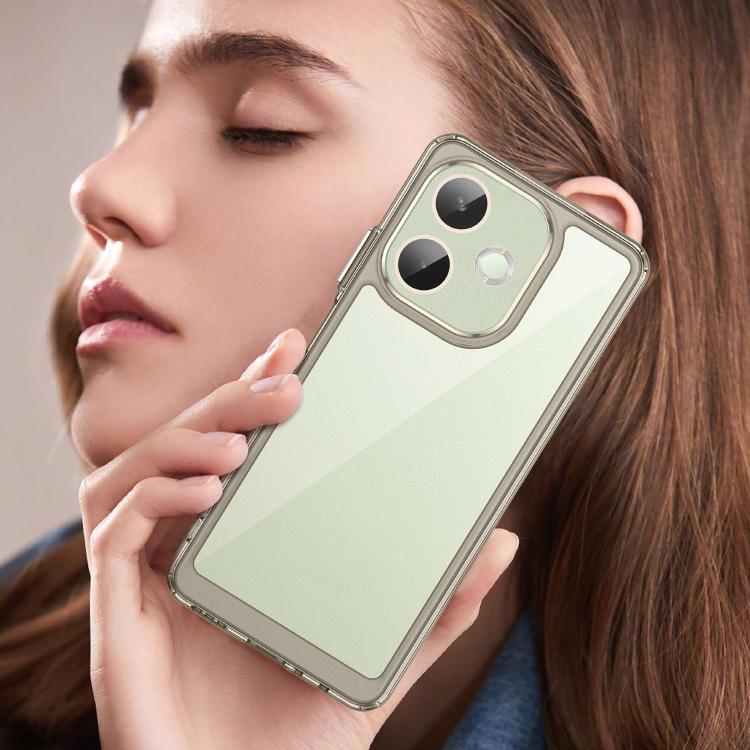 For OPPO A5 Pro 4G Colorful Series Acrylic Hybrid TPU Phone Case