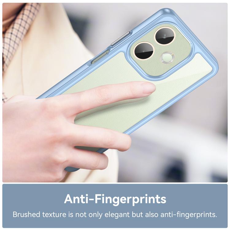 For OPPO A5 Pro 5G Global Colorful Series Acrylic Hybrid TPU Phone Case