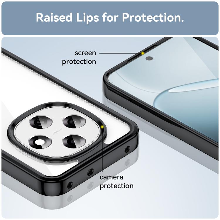For OPPO F31 Pro 5G Colorful Series Acrylic Hybrid TPU Phone Case