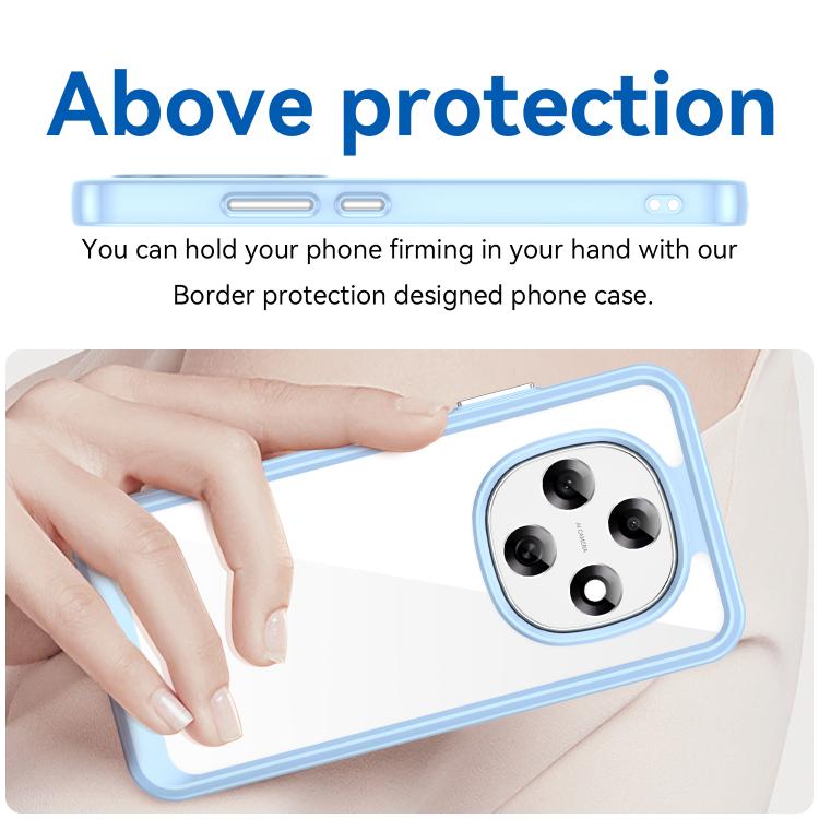 For OPPO F31 Pro 5G Colorful Series Acrylic Hybrid TPU Phone Case