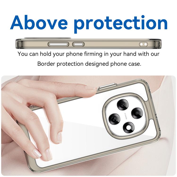 For OPPO F31 Pro 5G Colorful Series Acrylic Hybrid TPU Phone Case