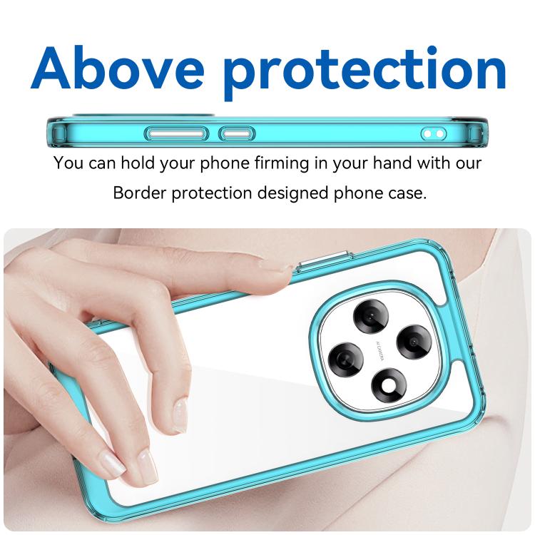 For OPPO F31 Pro 5G Colorful Series Acrylic Hybrid TPU Phone Case