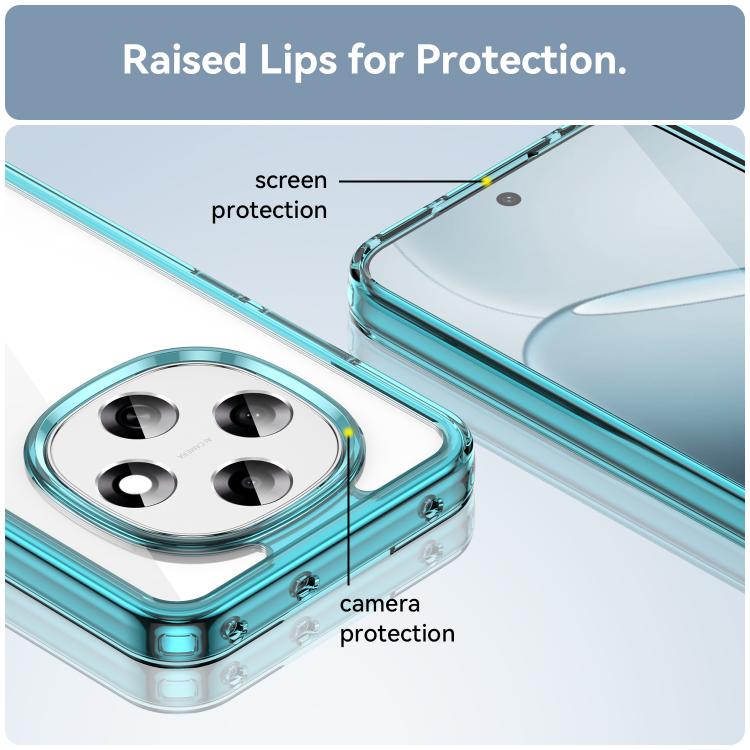 For OPPO F31 Pro 5G Colorful Series Acrylic Hybrid TPU Phone Case