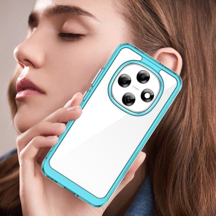 For OPPO F31 Pro 5G Colorful Series Acrylic Hybrid TPU Phone Case