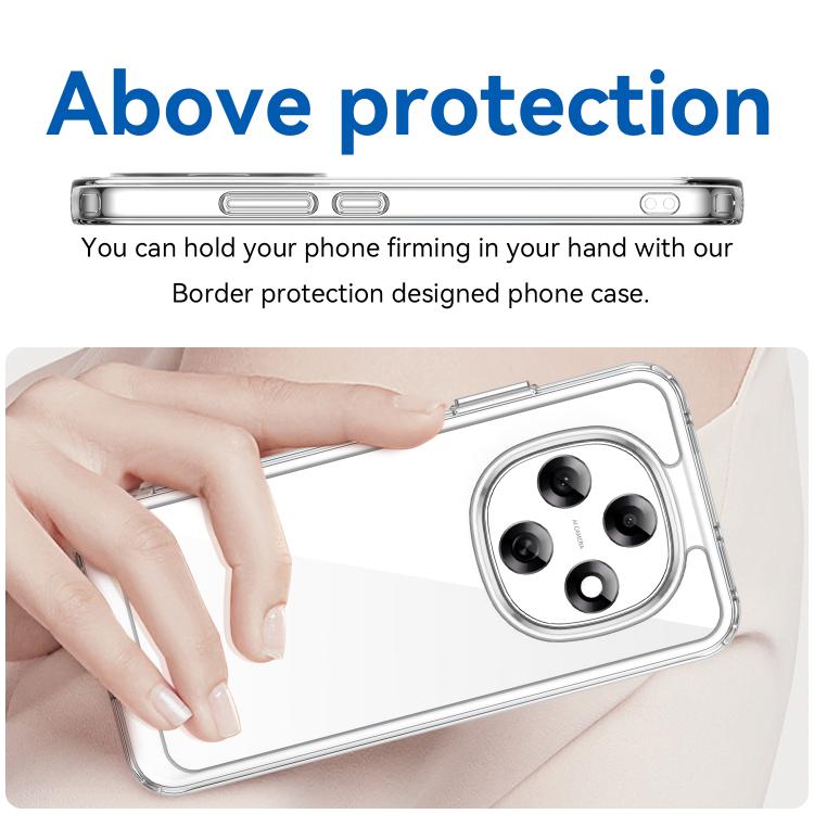For OPPO F31 Pro 5G Colorful Series Acrylic Hybrid TPU Phone Case
