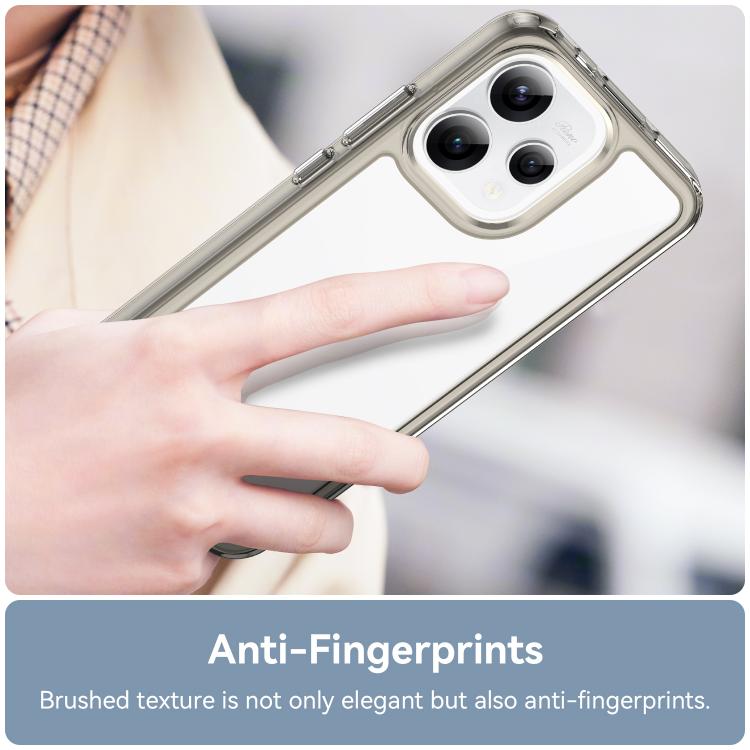 For OPPO Reno 15C 5G Colorful Series Acrylic Hybrid TPU Phone Case
