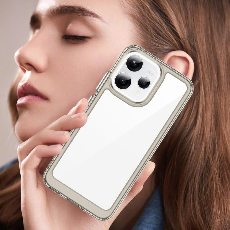 For OPPO Reno 15C 5G Colorful Series Acrylic Hybrid TPU Phone Case