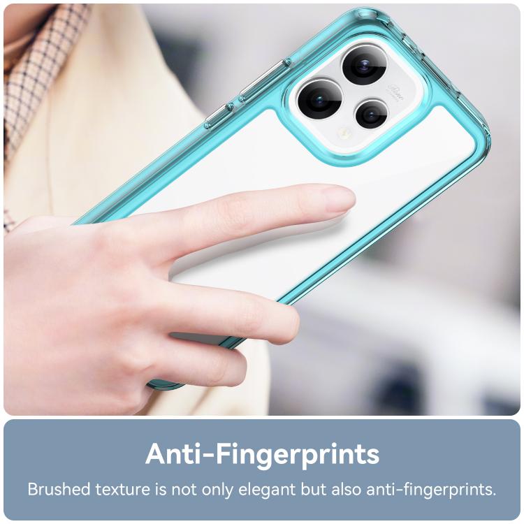 For OPPO Reno15 5G Global Colorful Series Acrylic Hybrid TPU Phone Case
