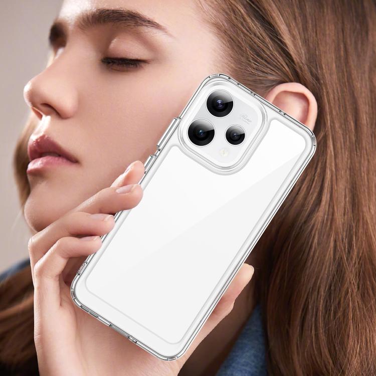 For OPPO Reno15 5G Global Colorful Series Acrylic Hybrid TPU Phone Case