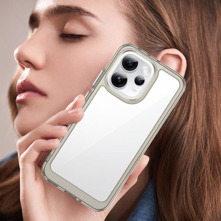 For OPPO Reno15 Pro Max 5G Global Colorful Series Acrylic Hybrid TPU Phone Case