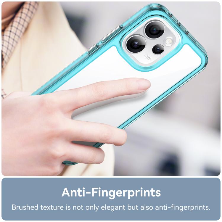For OPPO Reno15 Pro Max 5G Global Colorful Series Acrylic Hybrid TPU Phone Case