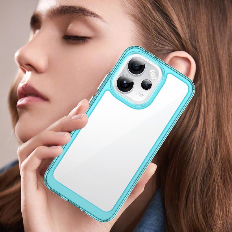 For OPPO Reno15 Pro Max 5G Global Colorful Series Acrylic Hybrid TPU Phone Case