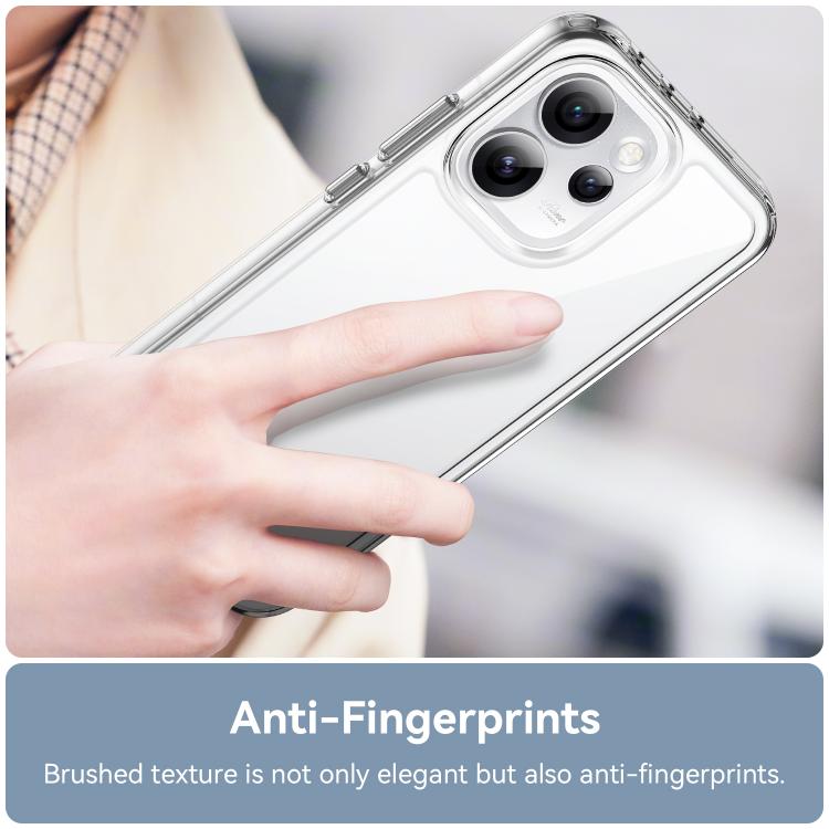 For OPPO Reno15 Pro Max 5G Global Colorful Series Acrylic Hybrid TPU Phone Case