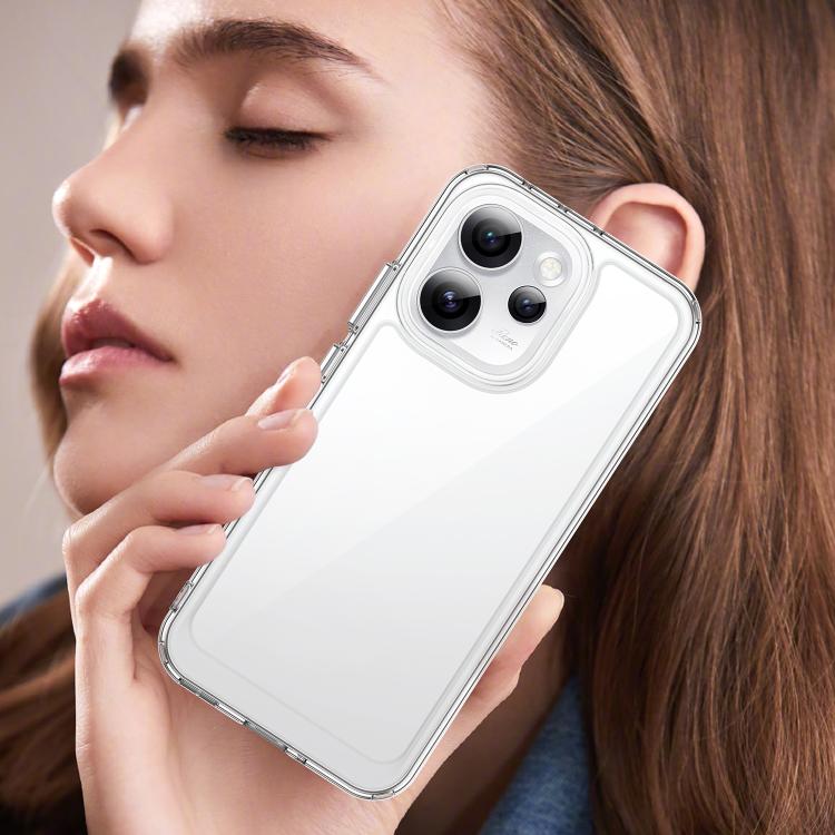 For OPPO Reno15 Pro Max 5G Global Colorful Series Acrylic Hybrid TPU Phone Case