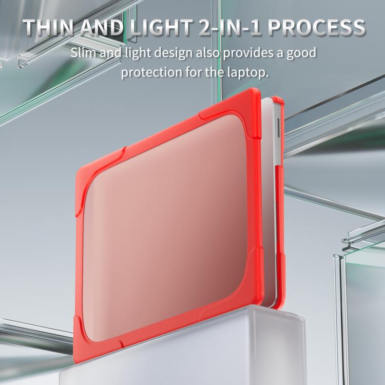 For Microsoft Surface Laptop 7 13.8 inch TPU + PC Two-color Anti-fall Laptop Protective Case