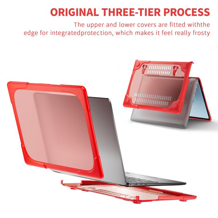 For Microsoft Surface Laptop 7 13.8 inch TPU + PC Two-color Anti-fall Laptop Protective Case