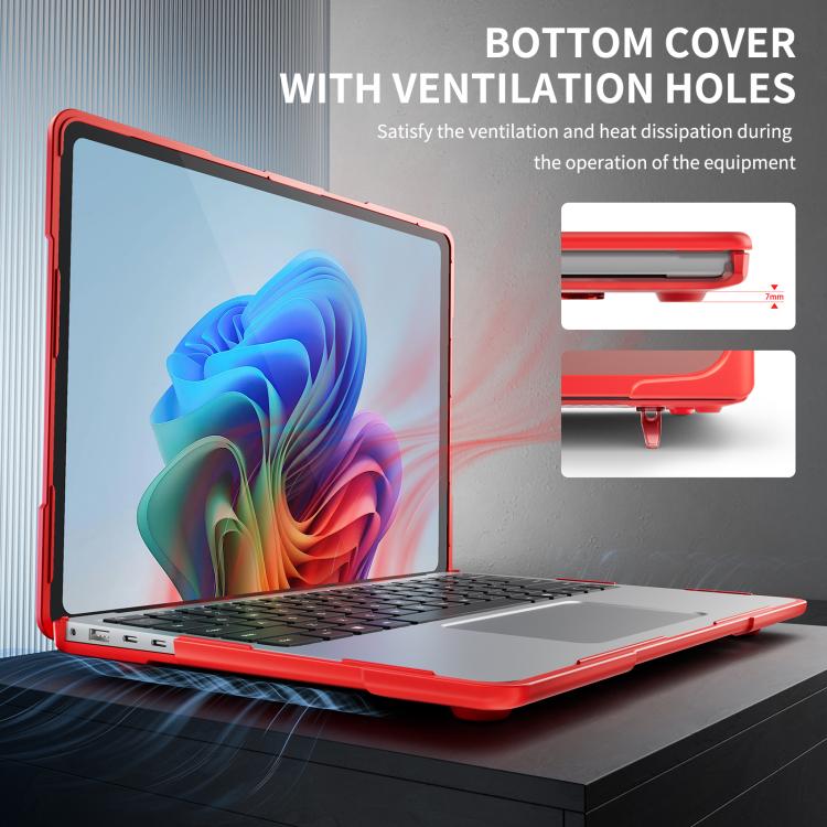 For Microsoft Surface Laptop 7 13.8 inch TPU + PC Two-color Anti-fall Laptop Protective Case